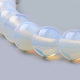 Chapelets de perles d'opalite G-S259-48-4mm-3