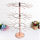 Iron Adjustable 3 Tier Rotating Necklace Display Stand NDIS-K002-04R-1
