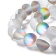 Synthetic Moonstone Beads Strands G-E573-01C-14-3