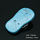 Synthetic Turquoise Pendants G-C094-1-2
