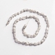Natürliche Howlith Perlen Stränge G-D0002-B34-2