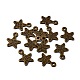 Gift Ideas for Men On Valentines Day Tibetan Style Alloy Star Carved Word Just for You Message Charms X-MLF1272Y-NF-3