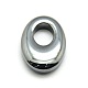 Oval Non-Magnetic Synthetic Hematite Pendant G-F162-02A-1