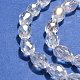 Electroplate Glass Beads Strands EGLA-D015-12x8mm-01-2