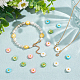 Nbeads 20pcs perles de coquillages d'eau douce naturels SHEL-NB0001-61-5