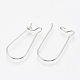 304 Stainless Steel Hoop Earrings STAS-T031-01-2