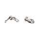 304 Stainless Steel Clip-On Earrings Findings STAS-Q185-01-2