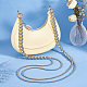 Pandahall elite 1 manico per borsa con catena di perline in acrilico placcato FIND-PH0009-63-5