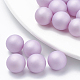 Perles d'imitation en plastique écologique MACR-S277-10mm-B-2