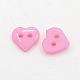 Acrylic Sewing Buttons for Costume Design X-BUTT-E085-C-08-2