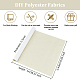Olycraft 1pc bricolage polyester tissus DIY-OC0011-35C-2