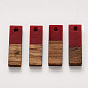 Colgantes de resina y madera de nogal RESI-S358-B-79-2
