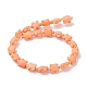 Synthetic Coral Beads Strands CORA-L020-A-13-2