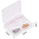 PandaHall Elite 300pcs 1.5/2/2.5mm 304 Stainless Steel Crimp Beads with 0.8/0.5-1/1-1.5mm Large Hole for Jewelry Making STAS-PH0018-53-7