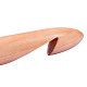 ベネクリート竹かぎ針編みフック  黄麻布製梱包袋ポーチ  ミックスカラー  15~19.5cm TOOL-BC0005-01-2