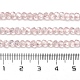Perles en verre transparentes EGLA-A035-T3mm-B20-4