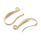 Brass Earring Hooks KK-I684-04G-NR-3
