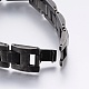 Bracelets pour montre en 304 acier inoxydable BJEW-G594-09B-2
