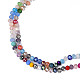 Chapelets de perles en verre GLAA-N051-09-3