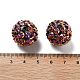 Акриловые стразы шарики бусины OACR-A035-01B-3