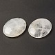 Natural Quartz Crystal Worry Stone for Anxiety Therapy G-B036-01D-4