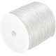 JEWELEADER About 65 Yards Japanese Crystal Elastic Stretch Thread 0.8mm Polyester String Cord Crafting DIY Thread for Bracelets Gemstone Jewelry Making Beading Craft Sewing - Clear Color EW-PH0002-02A-1