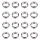 UNICRAFTALE 200pcs 5mm Ring Pattern Spacer Beads Stainless Steel Loose Beads Metal Small Hole Spacer Beads Smooth Surface Beads Finding for DIY Bracelet Necklace Jewelry Making STAS-UN0003-46B-2