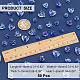 Chgcraft 50pcs perles de chalumeau lumineuses faites à la main LAMP-CA0001-05-2