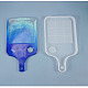 Rechteck mit Mustergriff Essteller Silikonformen X-DIY-L021-57-1
