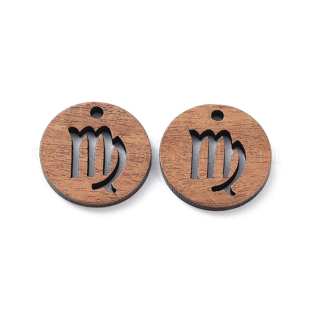 Wholesale Walnut Wood Laser Cut Pendants - Pandahall.com