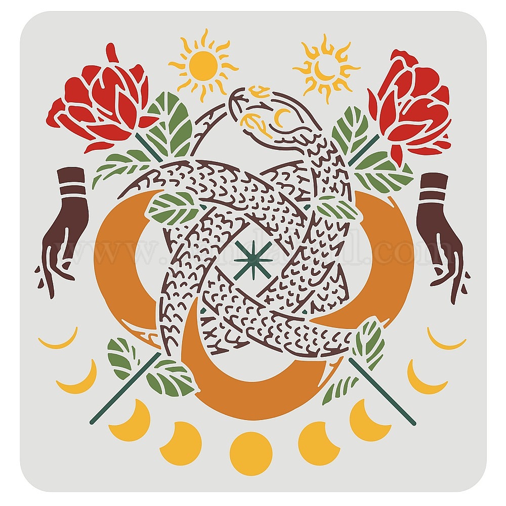 Stencil Lettere E Numeri 42 Pezzi - 10cm Lavabili Per Decorazione Fai Da Te - Foto 10