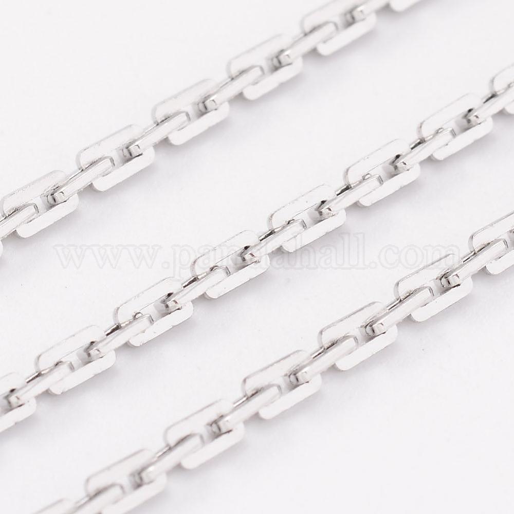 Wholesale 304 Stainless Steel Boston Link Chains