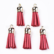 Искусственные замши кисточкой подвесные украшения FIND-R095-023LG