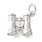 Латунные микро проложить кубического циркония подвески KK-V007-37P