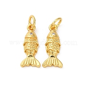 Латунные микро проложить кубического циркония подвески KK-I276-07G