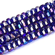 Гальванизируйте прозрачное стекло бисер нитей EGLA-N022-09A-B04