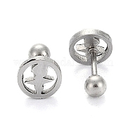Серьги-штанги для хрящей из нержавеющей стали 201 EJEW-R147-33