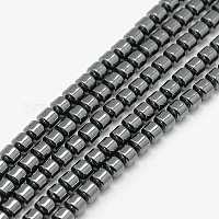 Magnetische synthetische Hämatit Spalte Perlen Stränge&nbsp;G-L196B-01B