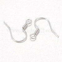 925 Sterling Silver Earring Hooks Hypoallergenic French Wire Hooks Fish Hook  Earrings Jewelry Findings Parts DIY Making 40pcs : : Home