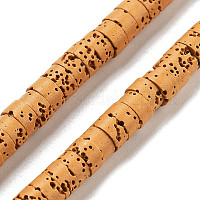 Нити бусин из натурального лавового камня&nbsp;G-K375-G10-01