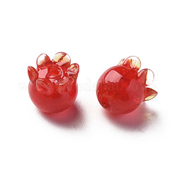 Fatti a mano perle di vetro irregolari&nbsp;LAMP-T017-16A