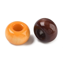 Opake Acrylperlen europäischen&nbsp;MACR-L016-05