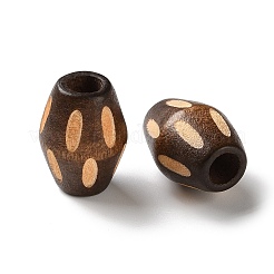 Perles européennes en bois sculpté de schima&nbsp;WD-CBACBB7-01D