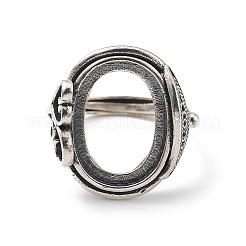 925 регулируемое кольцо из стерлингового серебра STER-C011-13AS