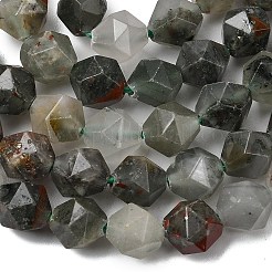 Природные африканские гелиотроп бисер пряди G-Z119-A28-02