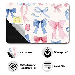 Прямоугольные пластиковые водонепроницаемые наклейки для карт из ПВХ&nbsp;DIY-WH0432-352