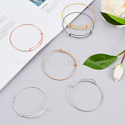 Изготовление регулируемых железных браслетов&nbsp;BJEW-CA0001-01