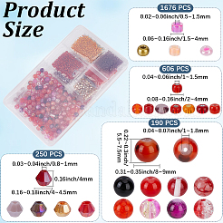 Kits de fabrication de perles en verre&nbsp;DIY-PA0001-37