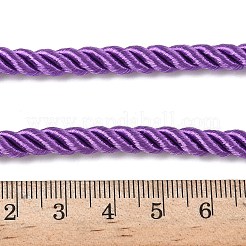 Изготовление ожерелья из нейлонового витого шнура толщиной 5 мм FIND-G096-01P-32