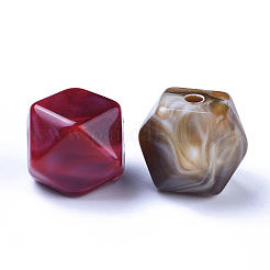 Акриловые бусины&nbsp;OACR-T007-09-M